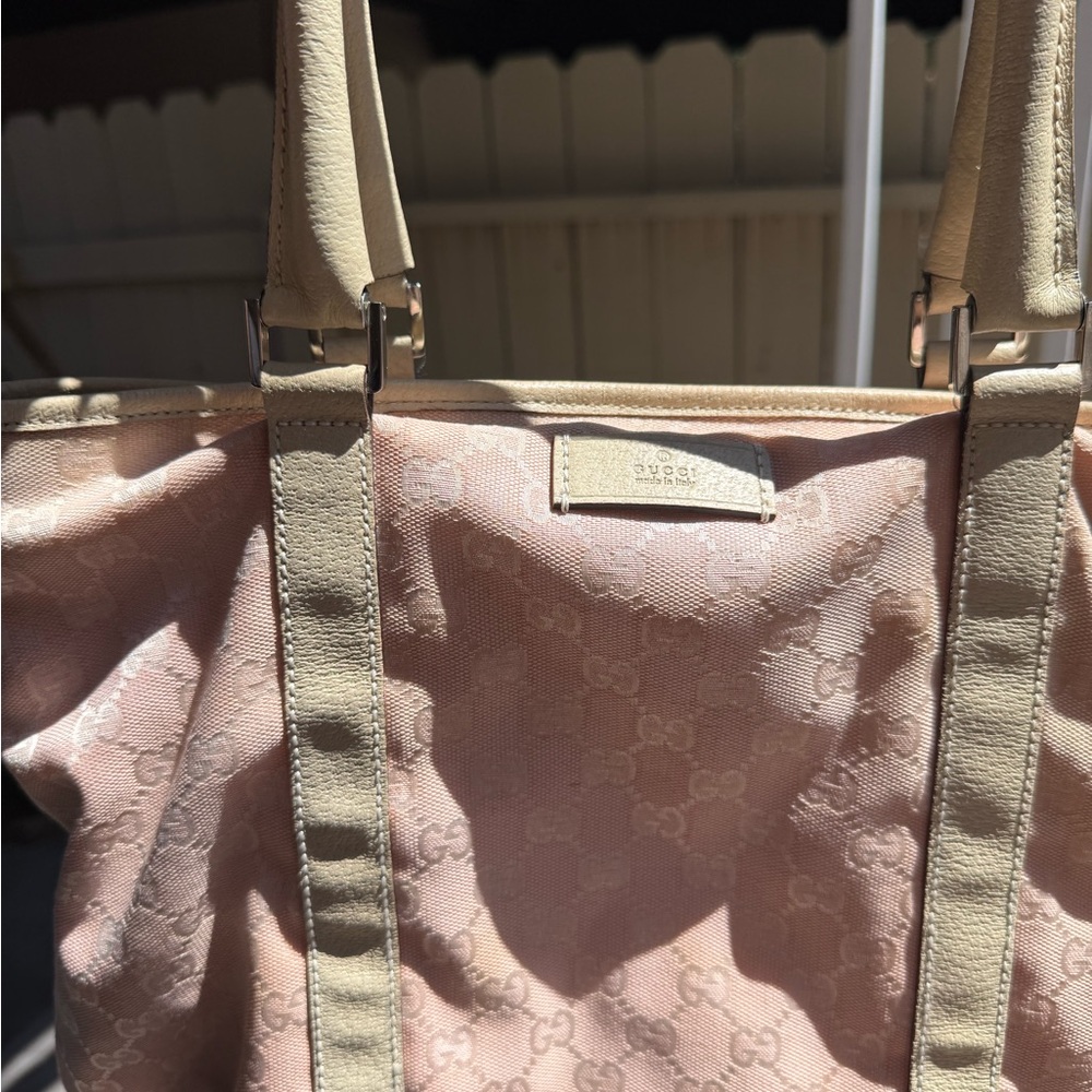 Pink Gucci Tote Bag - Picture 2 of 12